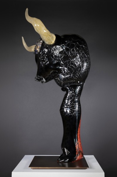 Ebony Bull - Fine art