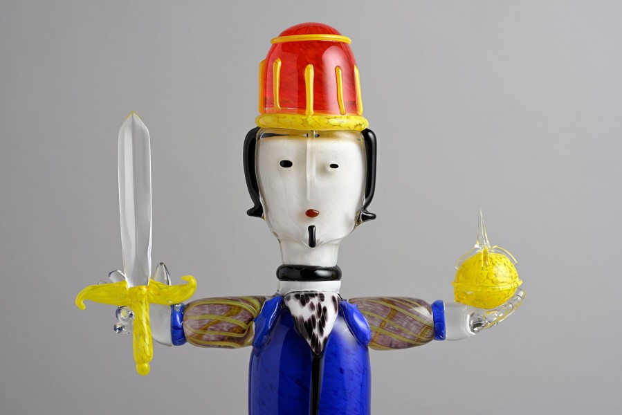 Murano Tarots - The Emperor - Fine Art