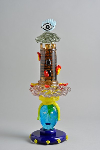 Murano Tarots - The Tower - Fine Art