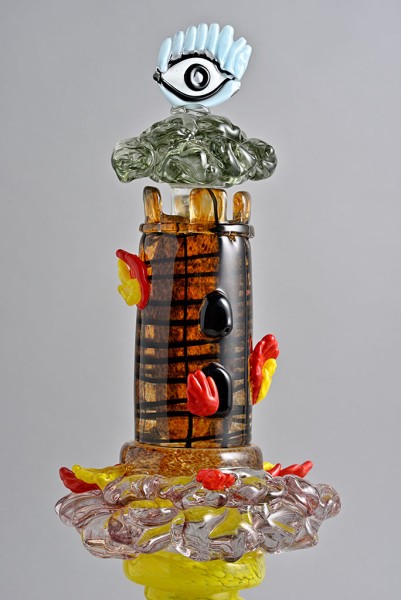 Murano Tarots - The Tower - Fine Art