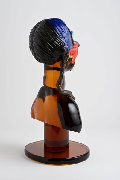 Chief white eagle by Dalì