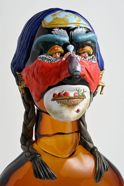 Chief white eagle by Dalì