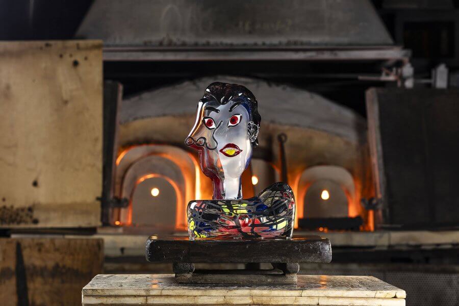 Glass Sculpture Grimace