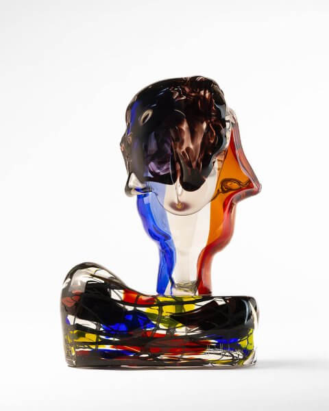 Glass Sculpture Grimace