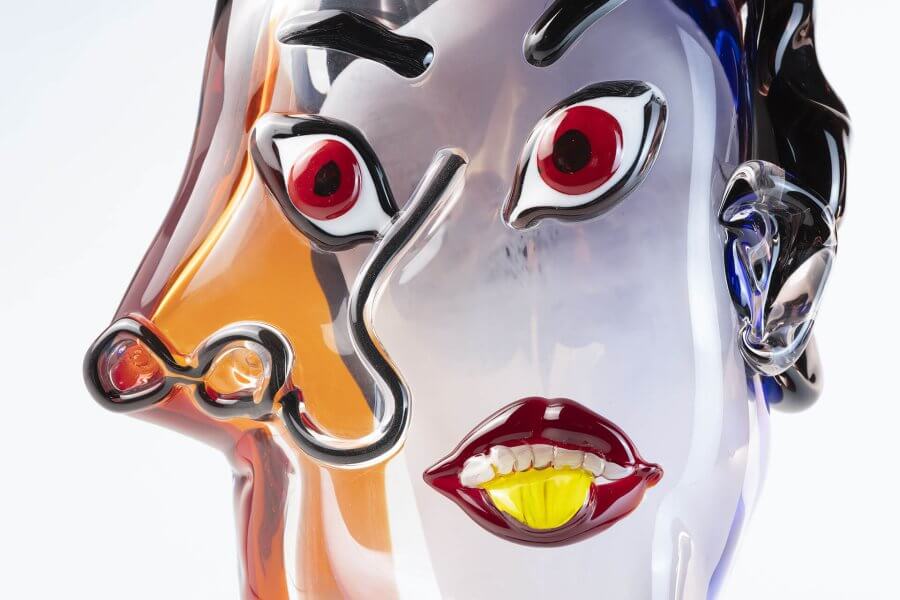 Glass Sculpture Grimace