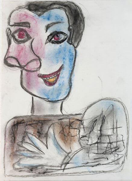 Glass Sculpture Grimace